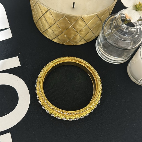 Cache Gold bangles set - Picture 6 of 7